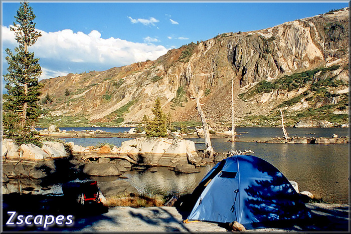 Snow Lake Camp 2001