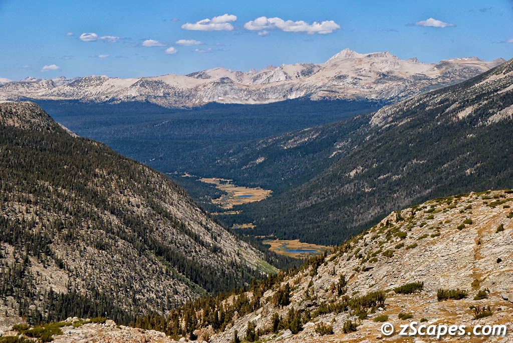 Lyell Canyon from Donahue Pass 2009