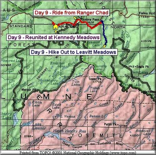 Yosemiye Ridges Day 9 2022