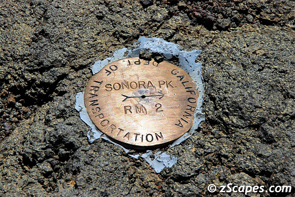 Sonora Peak Geo Marker 2007