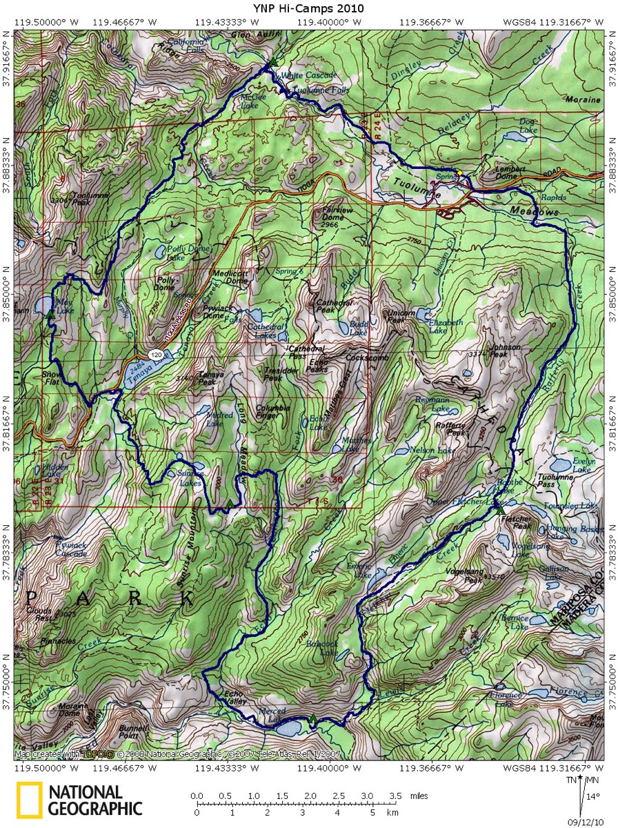 2010 Hi-Sierra Map