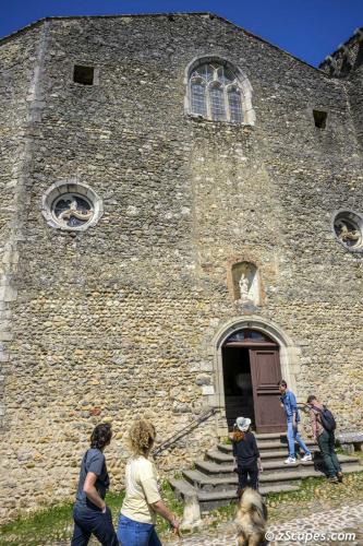 Pérouges Chruch Entrance