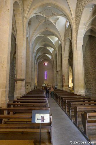 Pérouges Church Interior