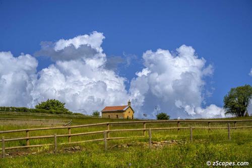 Voie du Tacot country scene