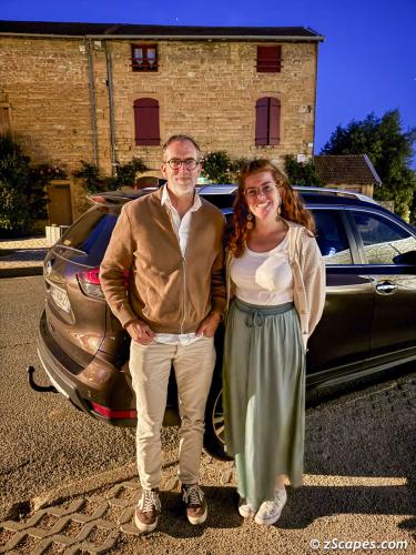 Our wonderful hosts Wilaim & Fanny