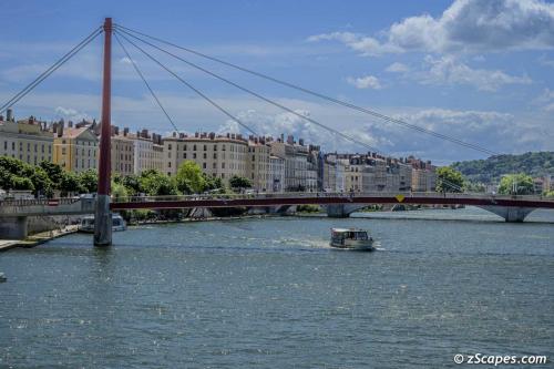 Lyon on the River Rhome