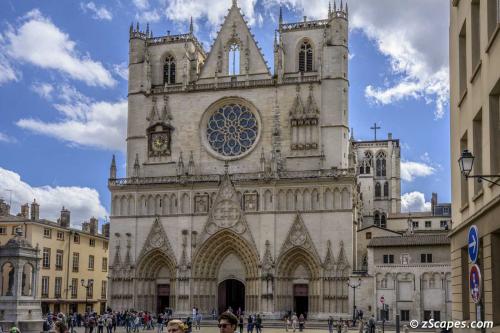 Lyon Cathedral dedicated to Saint John the Baptist, and is the seat of the Archbishop of Lyon