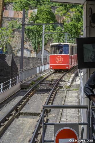 Fzunicular up to the Basilica