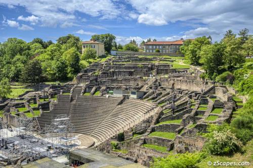 Ancient Roman Theatre of Fourvière 