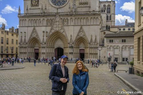 Betsey & our fantastic guide Maicon