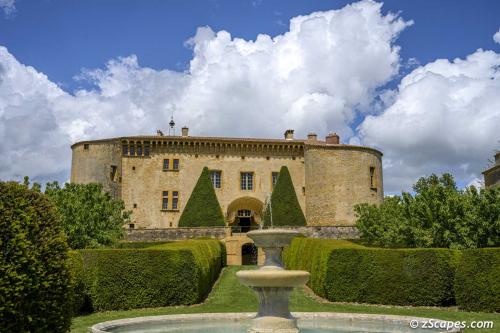 Chateau de Bagnols Garden View