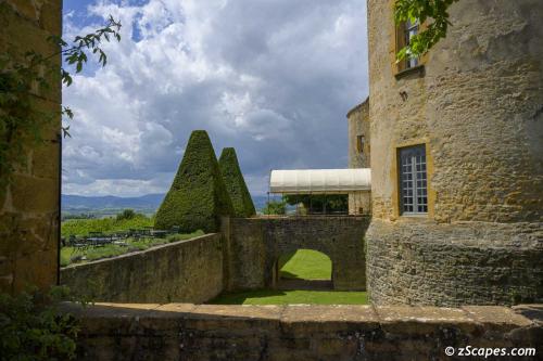 Chateau de Bagnols Moat