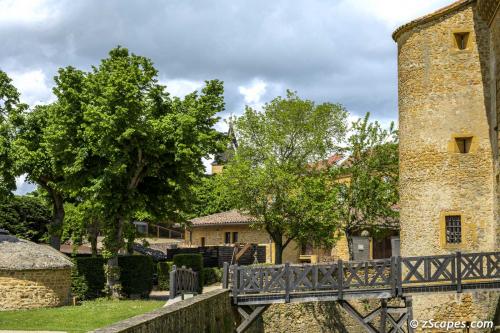 Chateau de Bagnols Drawbridge
