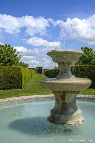 Chateau de Bagnols Fountain