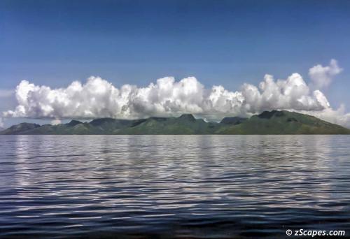 Papeete view from Morrea