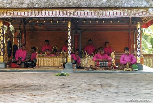 Gamelan musicians