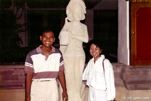 Our hosts Lynn & Nyoman