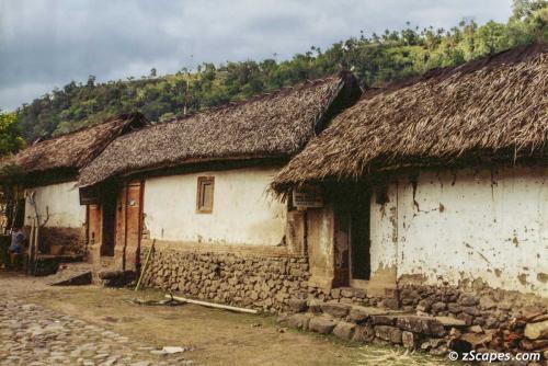 Stone huts