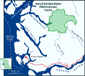 Khutzeymateen Map 2004