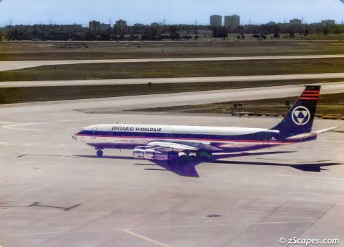 Ontario WorldAir B707-338c