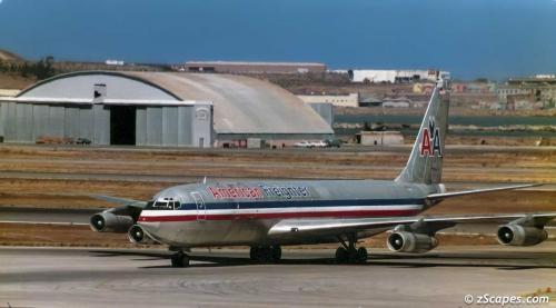 American Airlines Cargo B707-323c