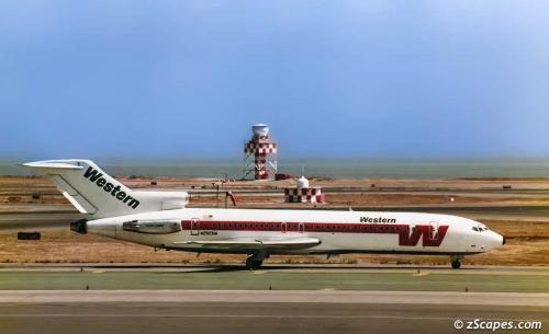 Western Airlines B727-247