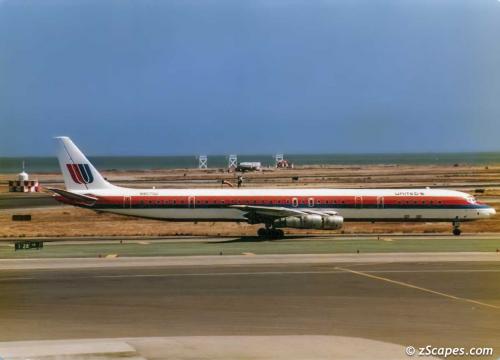 United Airlines DC8-61