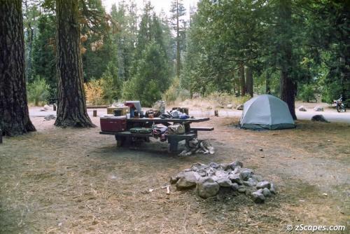 Baker campsite