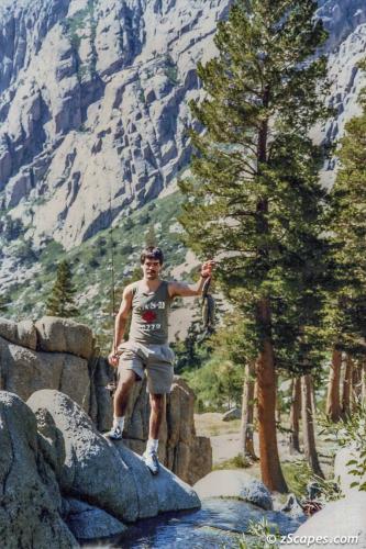 George fishing the Sonora Pass