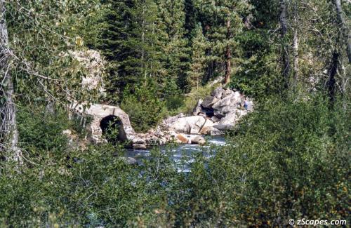 Diversion tunnel along the Stanislaus