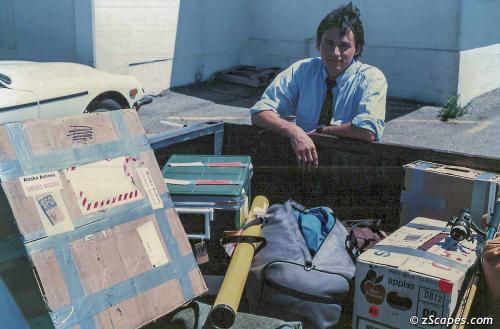 Rich's truck with all our gear