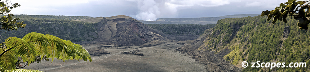 Volcano National Park Panorama