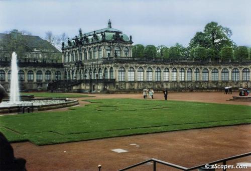 Zwinger Dresden garden grounds